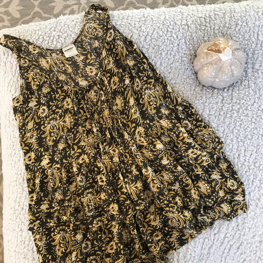 Free People Flowy Floral Tank